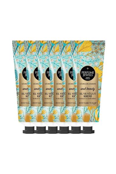 Eyüp Sabri Tuncer Perfume Jewels Soul Beauty Hand and Body Cream 50 ml X 6