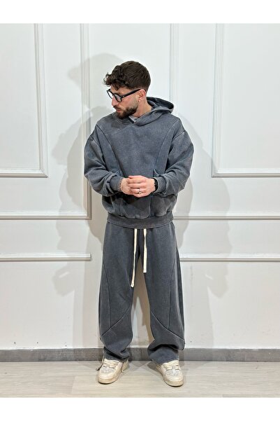 Urban Collection Urbancollection grey Cotton tracksuit