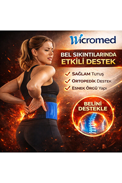 wicromed KORSE LUMBOSAKRAL 26CM ÖRGÜ S