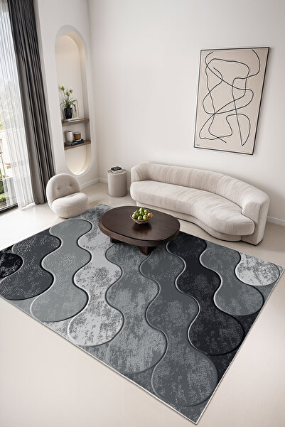 Homefesto Dekoratif ,özel Kesim, Kaliteli,yıkanabilir,modern Ince, 800 Gr / Dokuma Kaydırmaz Halı