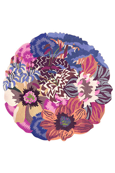 Homefesto Özel Tasarım, Kaymaz Taban, İnce, Yıkanabilir, Dekoratif Modern Hal...