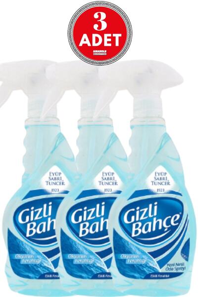 Eyüp Sabri Tuncer Yeni Nesil Oda Spreyi Okyanus Ferahlığı 500 ml 3 Adet