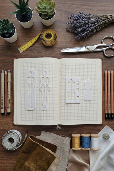 Karmelom Studio Set de rigle pentru șablon de pictură pentru desen de design ...