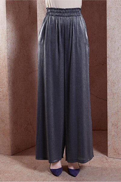 Alvina 70731 Μοντέλο Σατέν Παντελόνι με υφή