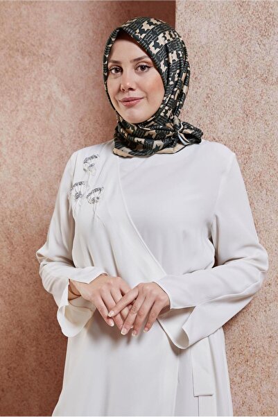 Alvina Ψηφιακό κασκόλ ALVİNA 6801 - Άνετο και κομψό