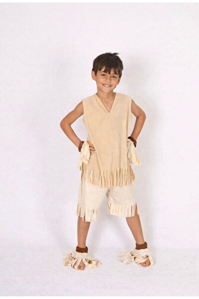 Annee Bakk Afrikalı Erkek Çocuk Kostümü, Afrika Temalı Erkek Çocuk Kıyafeti