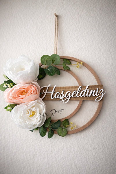 H2 Design Şakayık kapı süsü, duvar dekoru