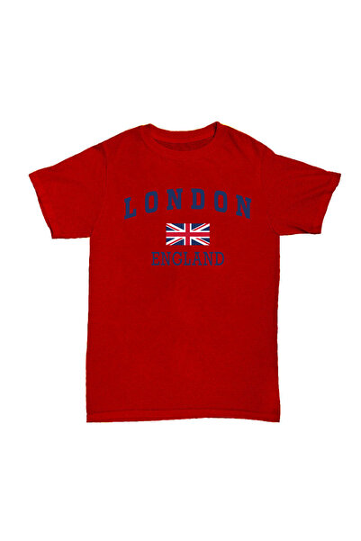 l'eivor London England εμπριμέ Unisex βαμβακερό μπλουζάκι