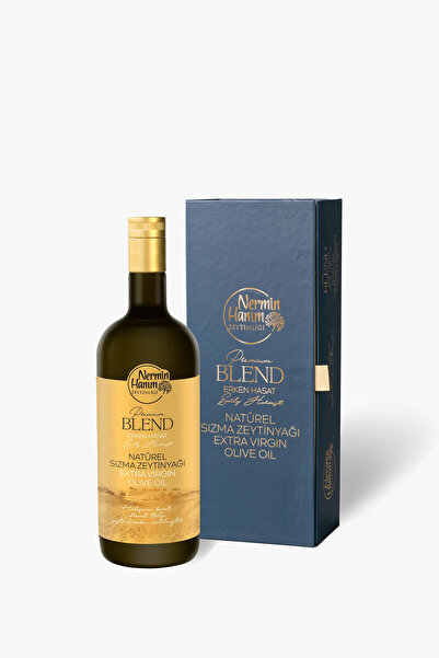 Nermin Hanım Zeytinliği Premium Blend Erken Hasat 1 LT Kutulu