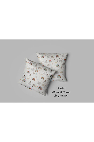 Ozz Baby YASTIK KILIFI 35 X45 EBATLARINDA %100 PAMUK (2 Adet ZARF MODEL)