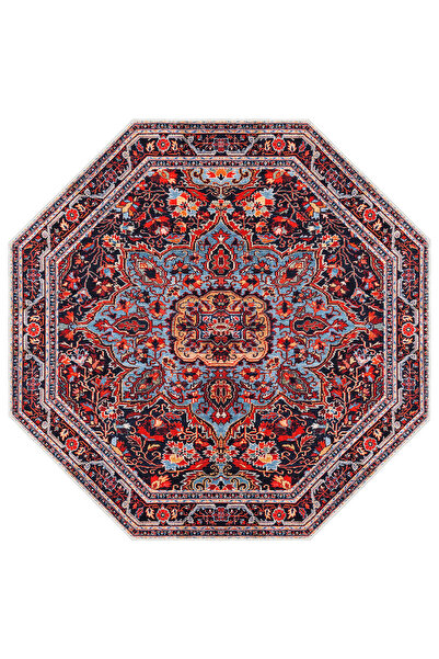 Homefesto Dekoratif Özel Tasarım Yıkanabilir,İnce, Kaymaz Tabanlı, Modern Hal...