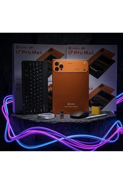 ULUS P-Tab Tab 17 5G Tablet 16GB RAM 1TB Hafıza Klavyeli Kılıflı Android 15 1...