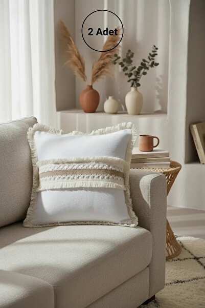 NDC HOME Bela Debelo Čipka Jastuk Navlaka za jastuk 43 X 43