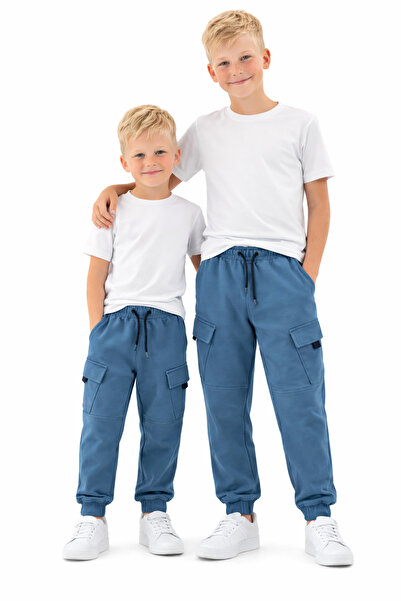 RAPAPA Dvostruke Kargo džep komadne trenerke za dečake 6456M