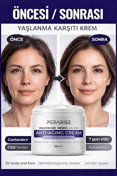 PeraRise Gençleştiren Cilt Yenileyici Leke,giderici Ve Yaşlanma Karşıtı Onarı...