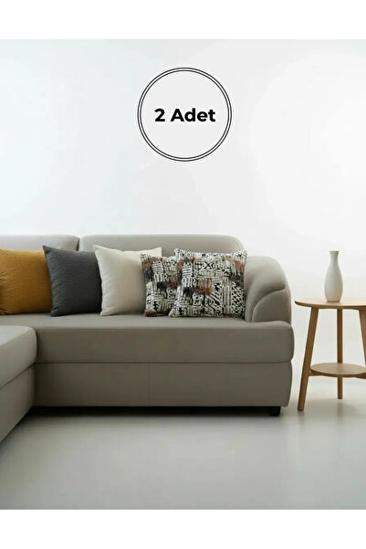 NDC HOME Etnički dezen Dekorativni Jastuk – Moderni Tkano Dizajn 45 x 45 cm