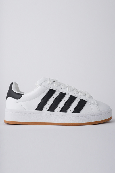 Freemax Spor Sneaker Ayakkabı Beyaz Siyah
