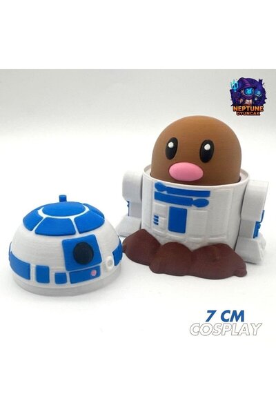 Neptune # 0050 R2-D2 مجسم بوكيمون ديجلت (حرب النجوم)
