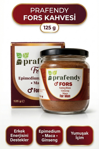 prafendy FORS | Epimedium | Gingseng | Gün Boyu Enerji | Erkeklere Özel Bitki...