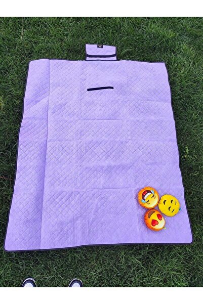 BE ACTİVE Be Active Piknik Örtüsü Kamp Tipi Su Gecirmez -gri Renk 100*150 Cm ...