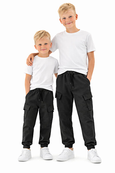 RAPAPA Dvostruke Kargo džep komadne trenerke za dečake 6456S