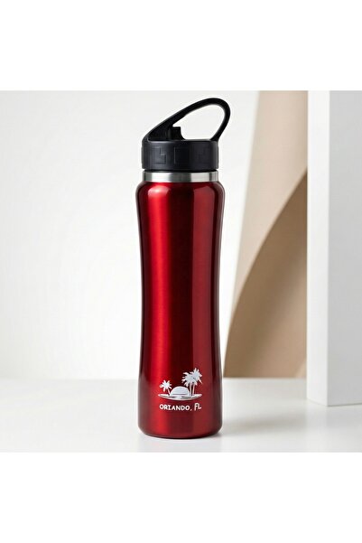 Generic زجاجة رياضية من الفولاذ المقاوم للصدأ ، تحافظ على المشروبات ساخنة لمد...