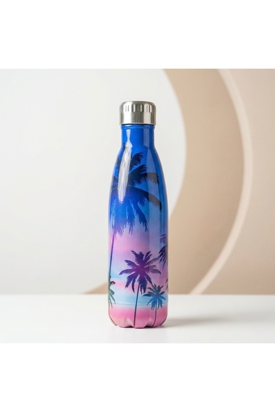 OGS إصدار النخيل - زجاجة من الفولاذ المقاوم للصدأ بتصميم شجرة النخيل