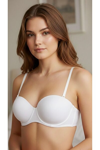 Eros 1170 Ecru Empty Container Wired Shaping / Sculpting Strapless Bra
