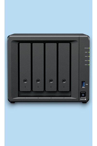 SYNOLOGY Ac2 Ds925Plus 4Gb Ram (4X3.5''/2.5'')Hhd Supported Slot, Tower Nas S...
