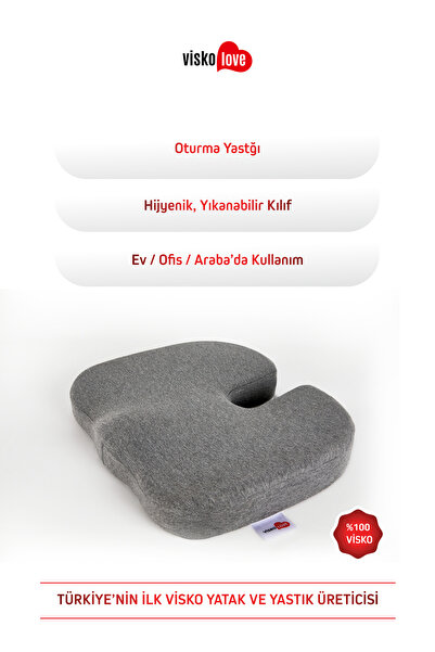 Visko Love Sitting Cushion Visco Oturma Yastığı