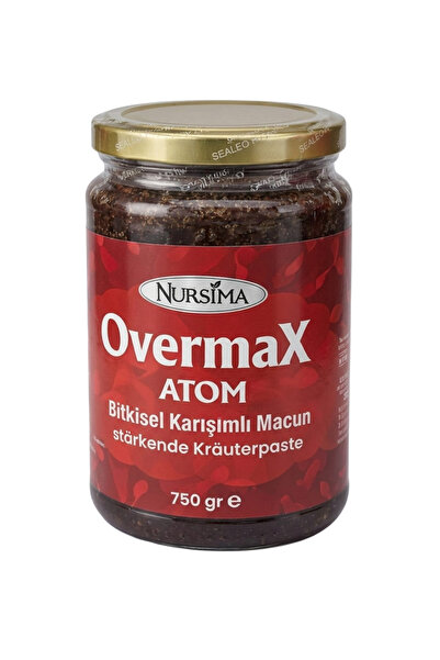 Nursima Overmax Atom Bitkisel Karışımlı Macun – 750 g | Doğal Bitkisel Karışım