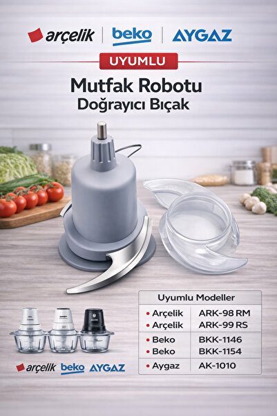TEFAL Beko Bkk 1154 Mutfak Robotu Doğrayıcı Bıçak