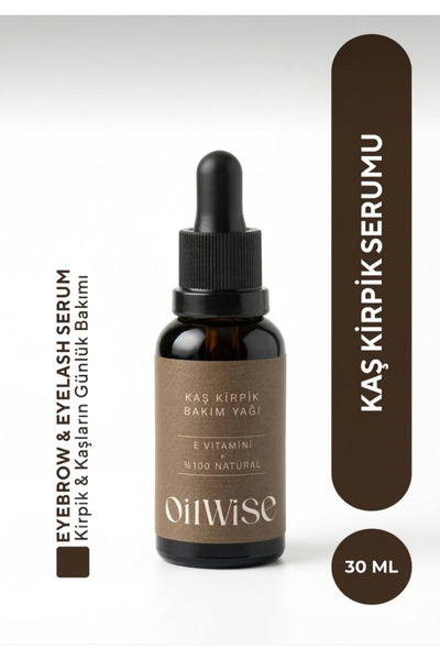 Oil Wise Oilwise Güçlendirici ve Besleyici Kaş Kirpik Bakım Yağı 30 ml