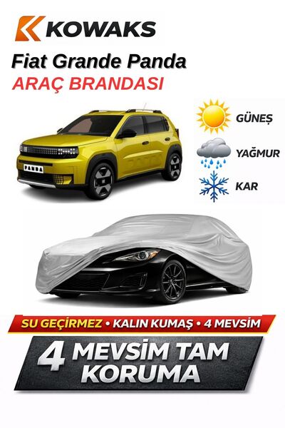 KOWAKS Fiat Grande Panda Oto Branda, Araba Brandası