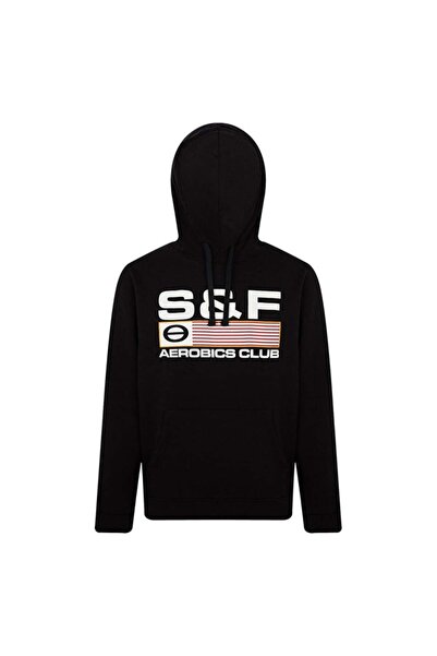 Superfly Muška Sa kapuljačom trenirka, crna muška majica 23159-2