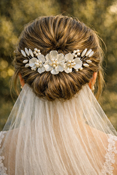 renaitre art Agrafă Helen Tarak, agrafă de mireasă, agrafă pentru ocazie spec...