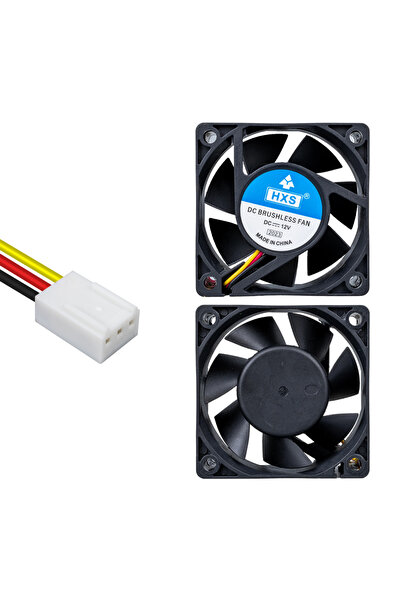 Powermaster IC-216 Fırçasız DC Fan 60X60x25mm 12 Volt 3 Pin (Seri 1)