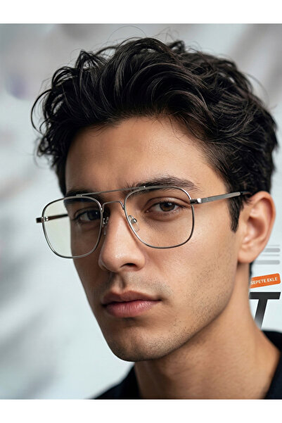 MONAL Reynmen Model Blue Light Filter Pilot Glasses Can Change Optical Compat...