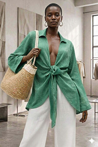 Bibasic Kimone Bohem Gömlek