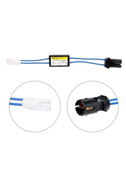 Xenon Bright Anulator de erori LED T10 (W5W) cu bază rigidă, 12V, 3.2W - AE-T...