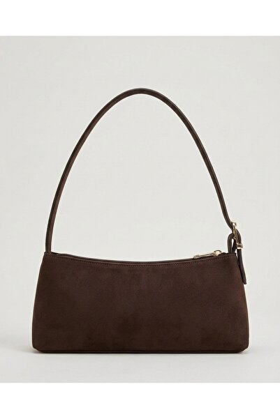 BK Bags & Accessories جلد سويدي حقيبة يد نسائية باجيت حقيبة كتف