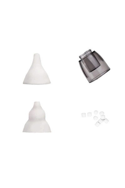 IMA BABY Set Accesorii Aspirator Nazal IMA Baby, 2 Capete Silicon, Buretei, R...
