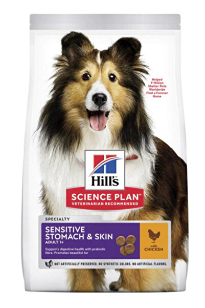 Hills Science Plan Hills Sensitive Skin Tavuklu Yetişkin Köpek Kuru Maması 14 Kg