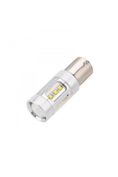 Xenon Bright LED Barcă ALB 80W BA15D, 1142 NAVAL 12V-24V Canbus led CREE - BT...