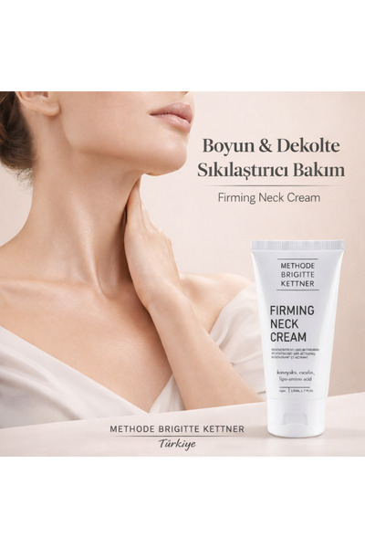 Methode Brigitte Kettner Firming Neck Cream 50 ml – Boyun ve Dekolte Sıkılaşt...
