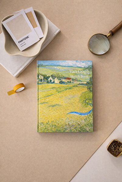 matheon دفتر رسم فان جوخ لليلة النجوم مع غلاف |   دفتر الرسم |   دفتر رسم 20×20