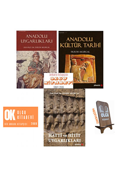 Phoenix Yayınevi Anadolu Kültür Tarihi -  Anadolu Uygarlıkları - Hatti ve Hit...
