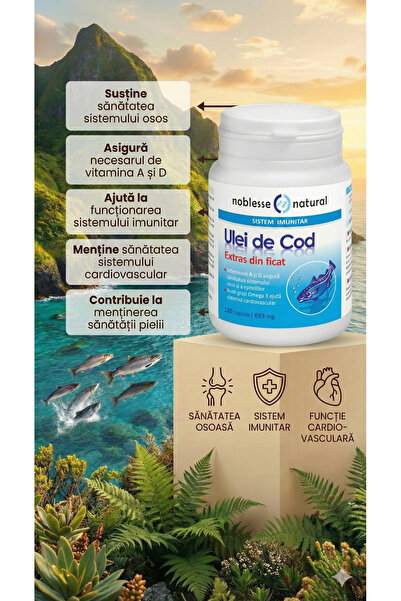 Noblesse Natural ULEI DE COD 500 mg 120 cps