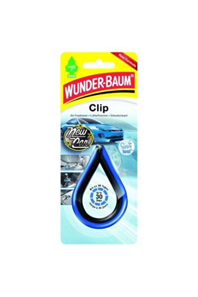 Wunder-Baum Odorizant auto cu clips pentru mașină nouă