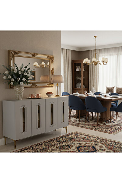 zetuna home KA1206BG KONSOL, ÇOK AMAÇLI DOLAP, KAHVE KÖŞESİ VE TV SEHPASI BEY...